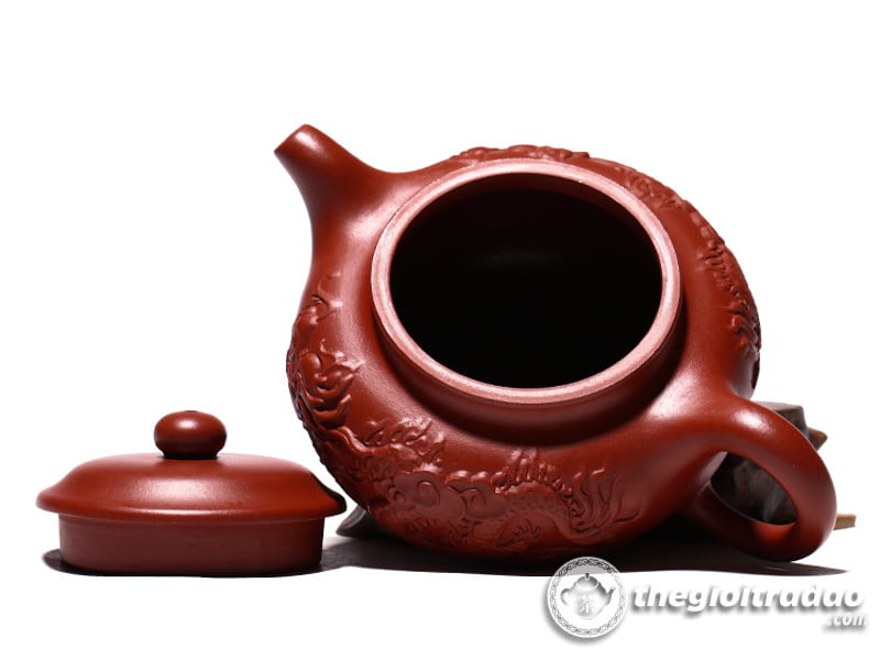 Ấm Tử Sa Song Long Phỏng Cổ Đại Hồng Bào 230ml 26 am tu sa phong co song long-1014106016-13