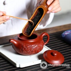 Ấm Tử Sa Song Long Phỏng Cổ Đại Hồng Bào 230ml 7 am tu sa phong co song long-1014106016-3