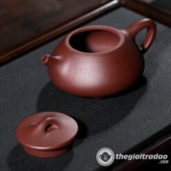 Ấm Tử Sa Thạch Biều Cảnh Chu Tử Nê 240ml 5 am tu sa thach bieu nghi hung trung quoc-1014106016