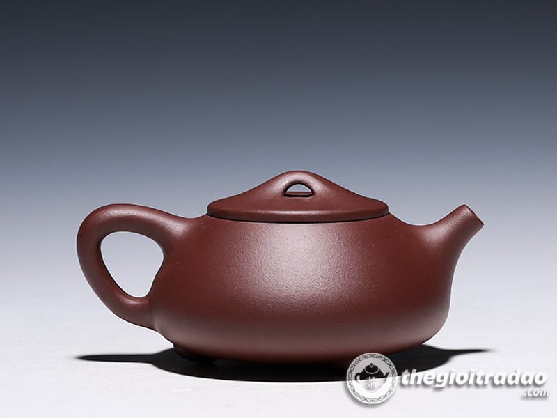 Ấm Tử Sa Thạch Biều Cảnh Chu Tử Nê 240ml 8 am tu sa thach bieu nghi hung trung quoc--3