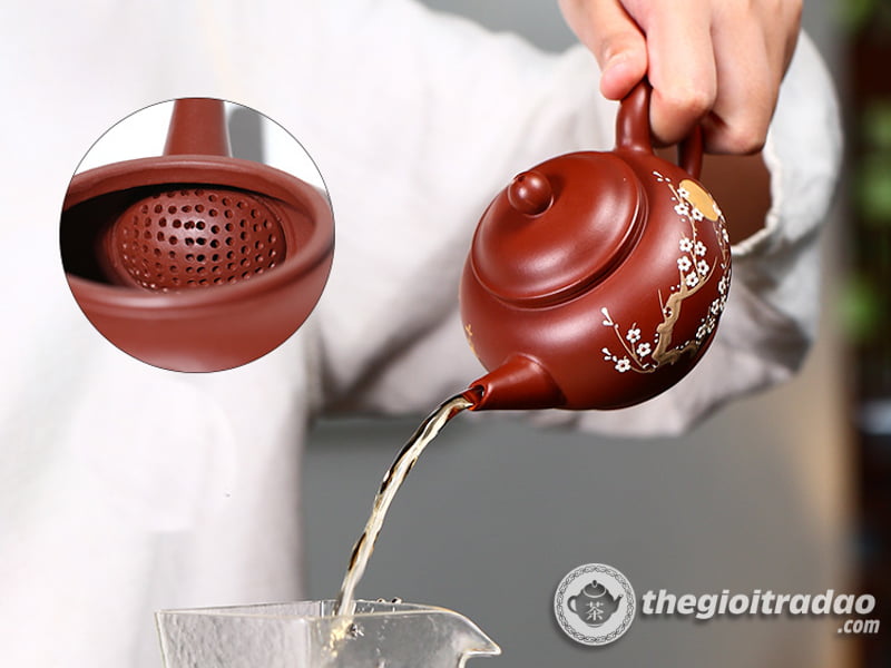 Ấm Tử Sa Thủy Bình Ám Hương Đại Hồng Bào 200ml 13 am tu sa am huong thuy binh--13