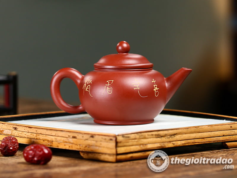 Ấm Tử Sa Thủy Bình Ám Hương Đại Hồng Bào 200ml 11 am tu sa am huong thuy binh--7