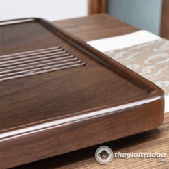 Khay Trà Gỗ Nguyên Khối Tự Nhiên Cao Cấp 8 khay tra go oc cho-