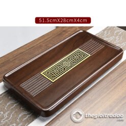 Khay Trà Gỗ Nguyên Khối Tự Nhiên Cao Cấp 7 khay tra go oc cho-123