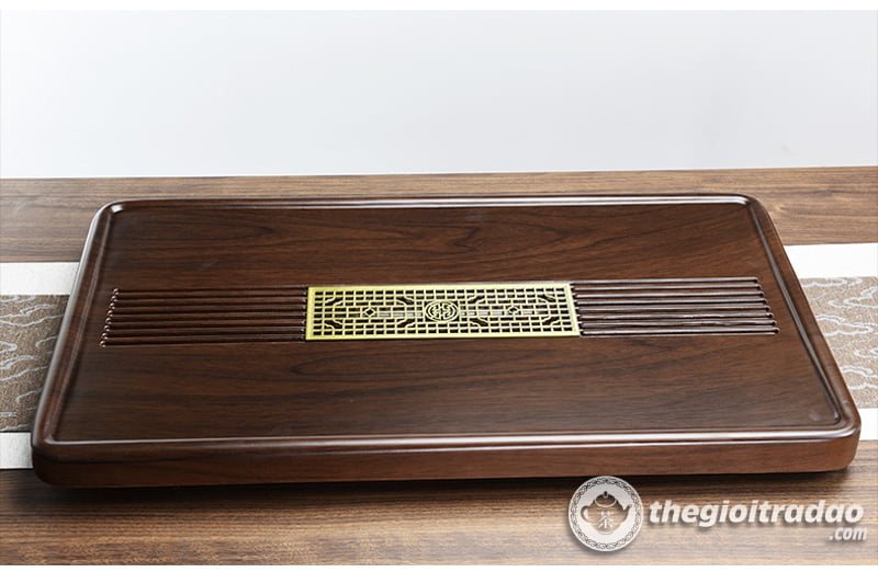 Khay Trà Gỗ Nguyên Khối Tự Nhiên Cao Cấp 20 khay tra go oc cho--2