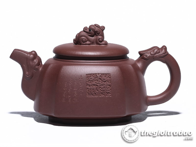 Ấm Tử Sa Tam Tinh Cao Chiếu Tử Nê 300ml 19 am tu sa tam tinh cao chieu tu ne-1014106016-18