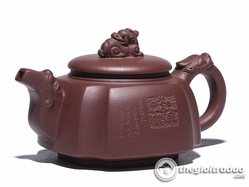 Ấm Tử Sa Tam Tinh Cao Chiếu Tử Nê 300ml 20 am tu sa tam tinh cao chieu tu ne-1014106016-19