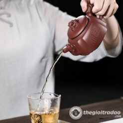 Ấm Tử Sa Tam Tinh Cao Chiếu Tử Nê 300ml 8 am tu sa tam tinh cao chieu tu ne-1014106016-4