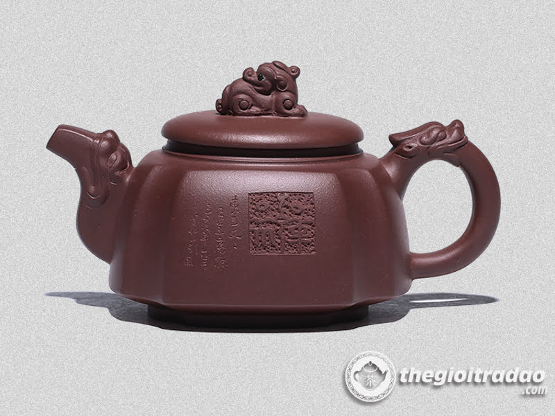 Ấm Tử Sa Tam Tinh Cao Chiếu Tử Nê 300ml 12 am tu sa tam tinh cao chieu tu ne-1014106016-6