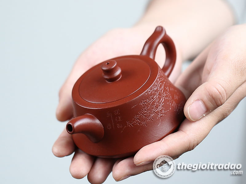 Ấm Tử Sa Trụ Sở Đại Hồng Bào 180ml 13 am tu sa tru so dai hong bao--7