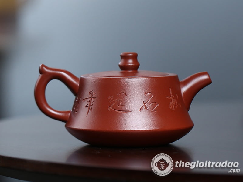 Ấm Tử Sa Trụ Sở Đại Hồng Bào 180ml 11 am tu sa tru so dai hong bao--8