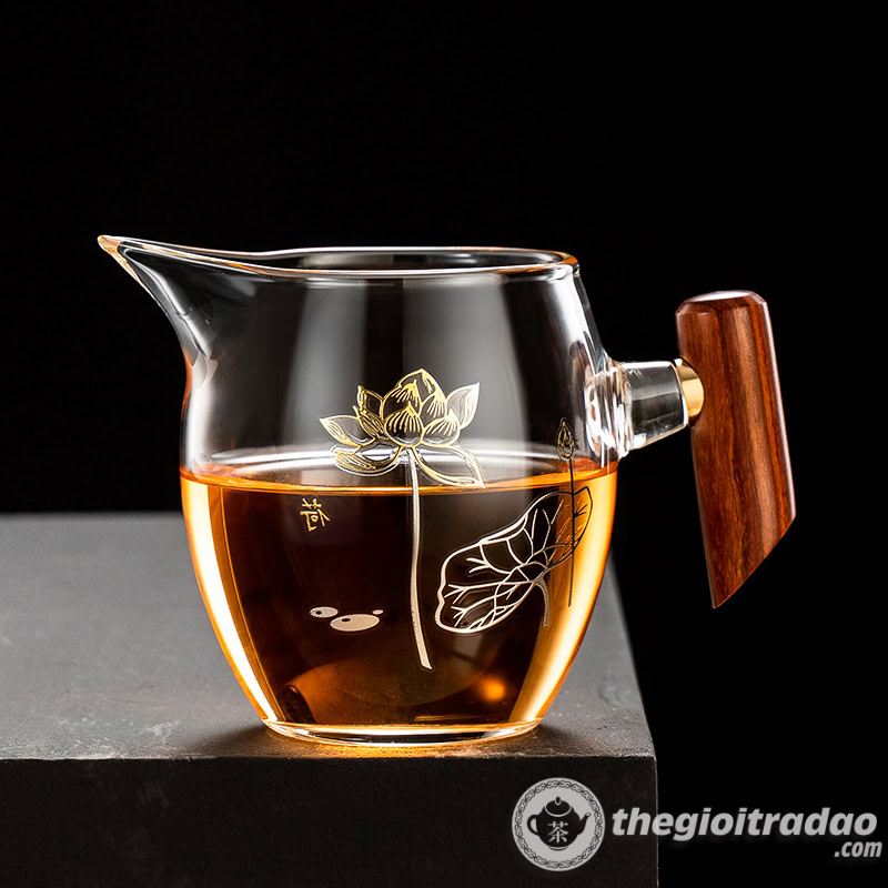Tống Trà Thủy Tinh Cán Gỗ Nhiều Mẫu 12 tong tra thuy tinh can go nhieu mau-2