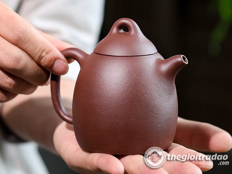 Ấm Tử Sa Tần Quyền Sơn Cảnh Tử Nê 250ml 14 am tu sa tan quyen son canh-1014106016-8