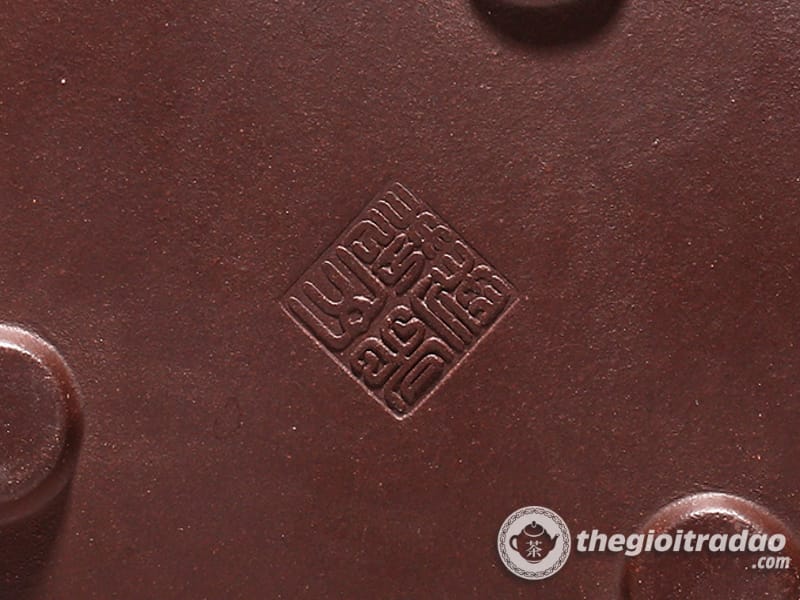 Ấm Tử Sa Thạch Biều Tri Túc Lão Tử Nê 210ml 21 am tu sa thach bieu tri tuc thuong nhac tu ne-1014106016-12