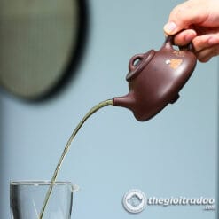 Ấm Tử Sa Thạch Biều Tri Túc Lão Tử Nê 210ml 8 am tu sa thach bieu tri tuc thuong nhac tu ne-1014106016-3