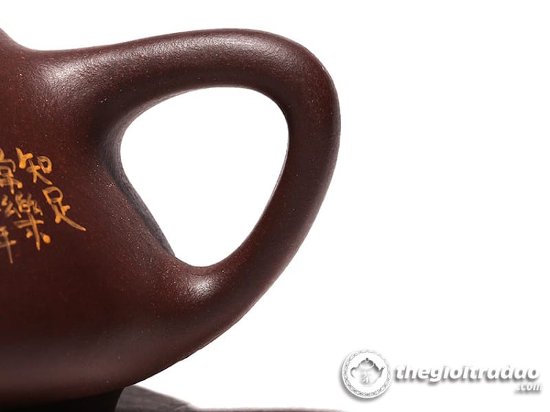 Ấm Tử Sa Thạch Biều Tri Túc Lão Tử Nê 210ml 19 am tu sa thach bieu tri tuc thuong nhac tu ne-1014106016-31