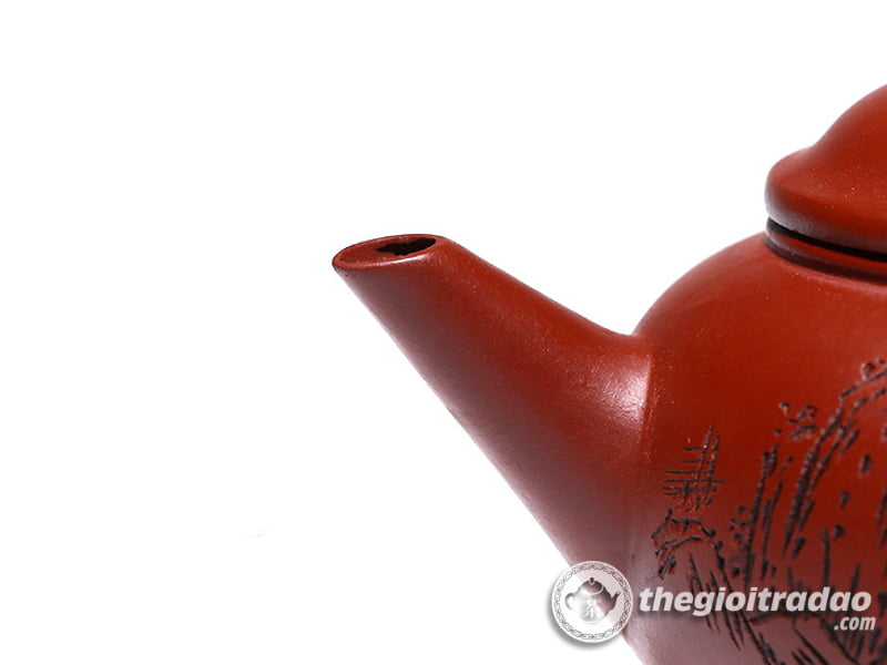 Ấm Tử Sa Thủy Bình Sơn Cảnh Đại Hồng Bào 210ml 20 am tu sa thuy binh son canh--18