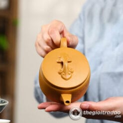 Ấm Tử Sa Hán Ngõa Hồ Hoàng Kim Đoạn Nê 250ml 9 am tu sa han ngoa ho hoang kim doan ne 250ml--18