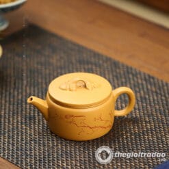 Ấm Tử Sa Hán Ngõa Hồ Hoàng Kim Đoạn Nê 250ml 8 am tu sa han ngoa ho hoang kim doan ne 250ml--19