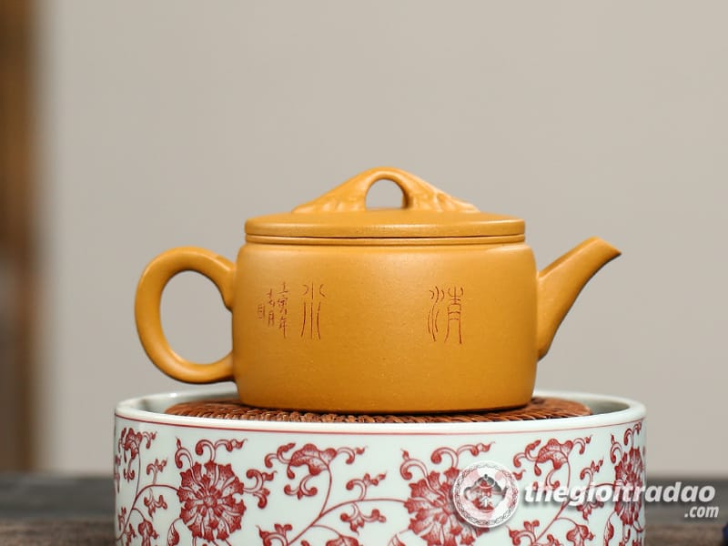 Ấm Tử Sa Hán Ngõa Hồ Hoàng Kim Đoạn Nê 250ml 23 am tu sa han ngoa ho hoang kim doan ne 250ml--4