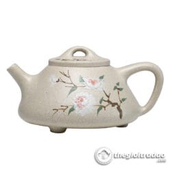 Ấm Tử Sa Thạch Biều Hoa Mẫu Đơn Bạch Ngọc Đoạn 250ml 9 am tu sa thach bieu hoa mau don bach ngoc doan 250ml--2