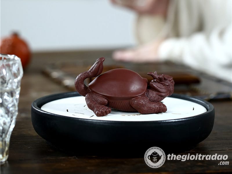 Tượng Long Quy Phong Thủy, Vật Phẩm Trang Trí Bàn Trà Đạo 11 tuong long quy phong thuy, trang tri ban tra dao-1014106016-6