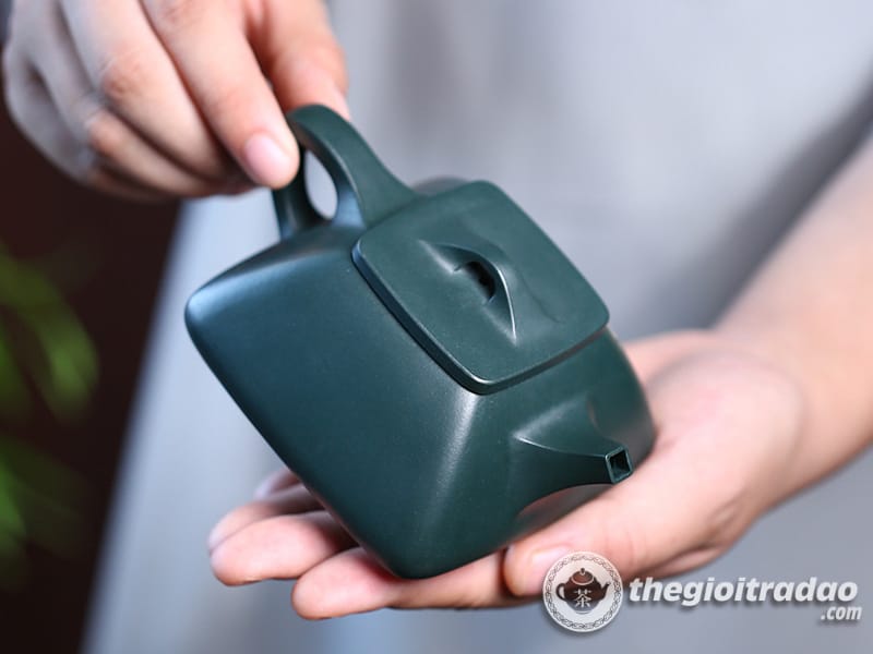 Ấm Tử Sa Thạch Biều Đại Cát Đại Lợi Lục Nê 180ml 14 am tu sa thach bieu dai cat dai loi luc ne--8