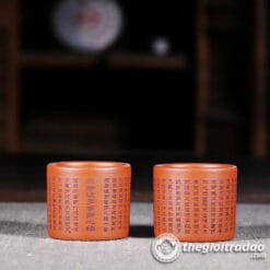 Chén Tử Sa Tâm Kinh Bôi Chu Nê 90ml 6 chen tu sa tam kinh boi-1014106016