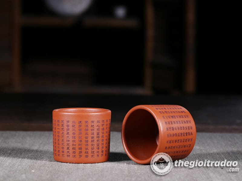 Chén Tử Sa Tâm Kinh Bôi Chu Nê 90ml 10 chen tu sa tam kinh boi-1014106016-5