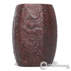 Gác Nắp Ấm Trà Tử Sa, Đế Kê Nắp Ấm Trà Khắc Họa Tiết Rồng Phượng 9 gac nap am tra tu sa, de ke nap am khac hoa tiet rong--4