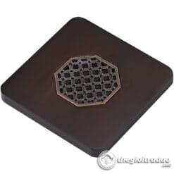 Miếng Lót Chén Trà, Ly Trà Ấm Tử Sa Chất Liệu Gỗ Mun 9 mieng lot chen tra tu sa bang go mun-247012218-5
