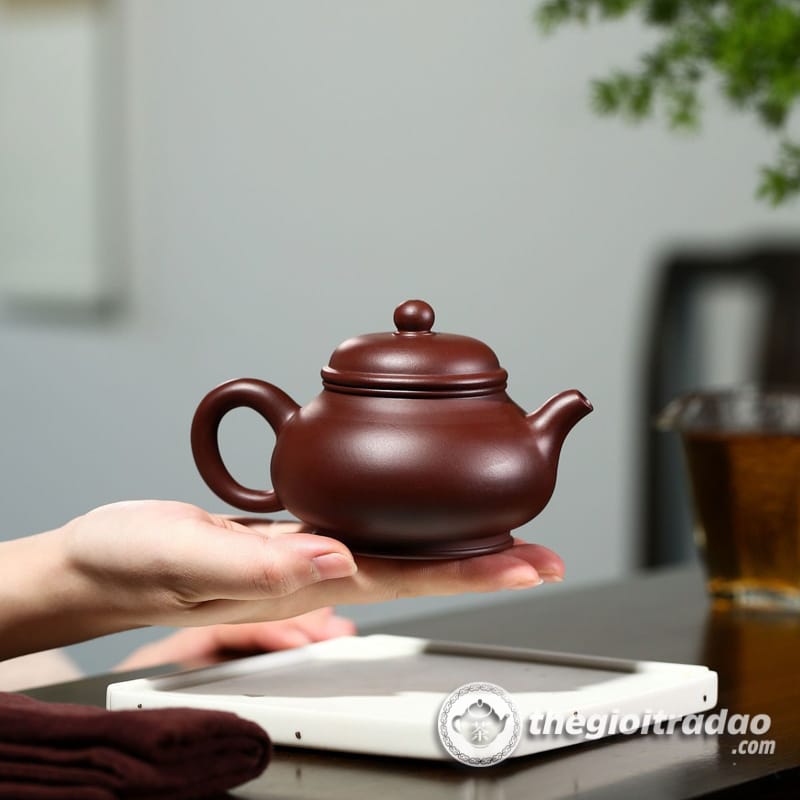 Ấm Tử Sa Phan Hồ Tử Chu Nê 230ml 15 am tu sa phan ho tu chu ne 230ml 10