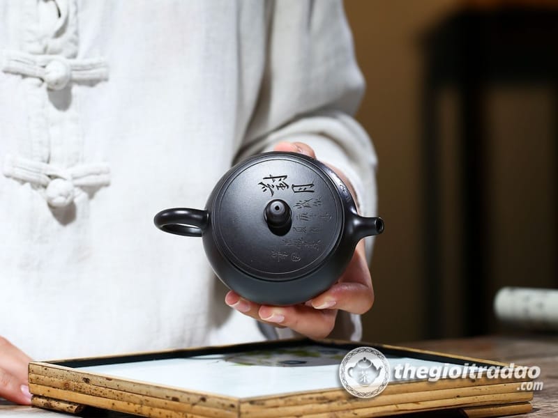 Ấm Tử Sa Tỉnh Lan Trà Duyên Hắc Chu Nê 175ml 16 am tu sa tra duyen hac chu ne 175ml-665618410-11
