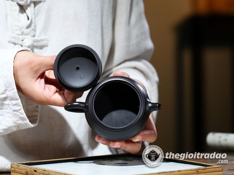 Ấm Tử Sa Tỉnh Lan Trà Duyên Hắc Chu Nê 175ml 17 am tu sa tra duyen hac chu ne 175ml-665618410-12