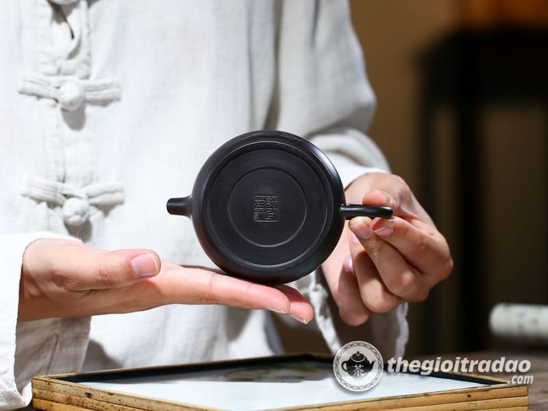 Ấm Tử Sa Tỉnh Lan Trà Duyên Hắc Chu Nê 175ml 22 am tu sa tra duyen hac chu ne 175ml-665618410-17