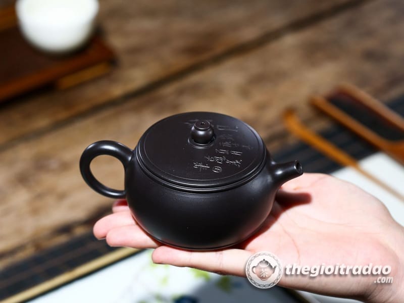 Ấm Tử Sa Tỉnh Lan Trà Duyên Hắc Chu Nê 175ml 12 am tu sa tra duyen hac chu ne 175ml-665618410-7