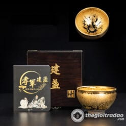 Chén Thiên Mục Vàng 24K Kim Du Trích Tướng Quân 6 Chen thien muc kim du trich tuong quan vang 24k-1378701481