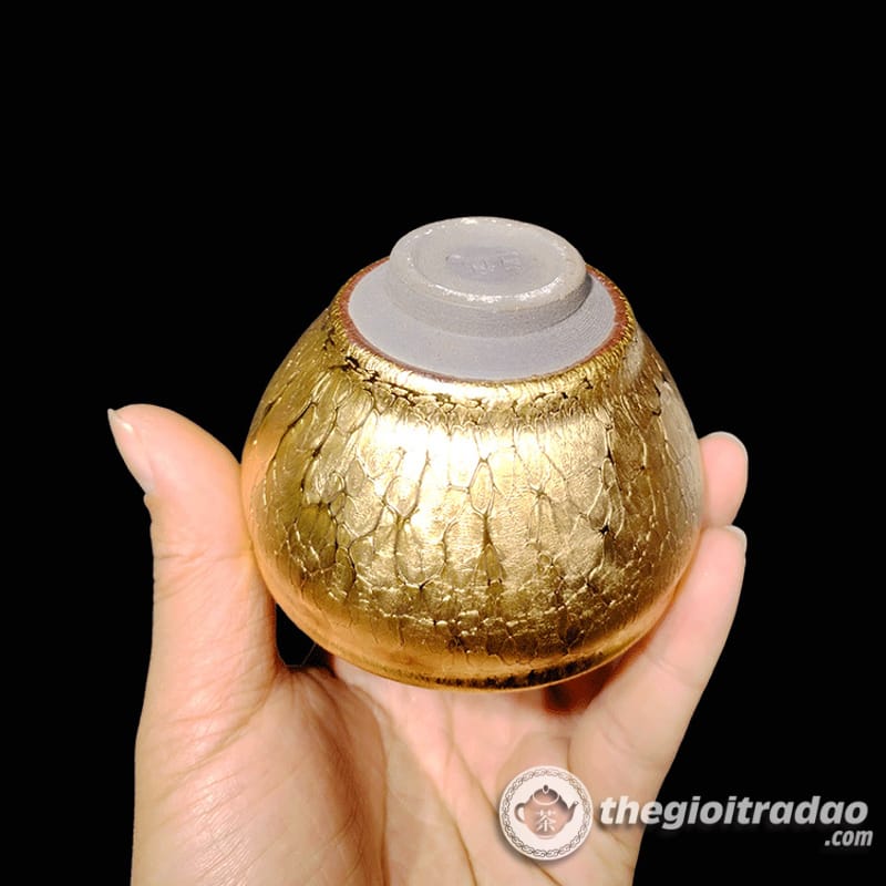 Chén Thiên Mục Vàng 24K Kim Du Trích Tướng Quân 12 Chen thien muc kim du trich tuong quan vang 24k--2