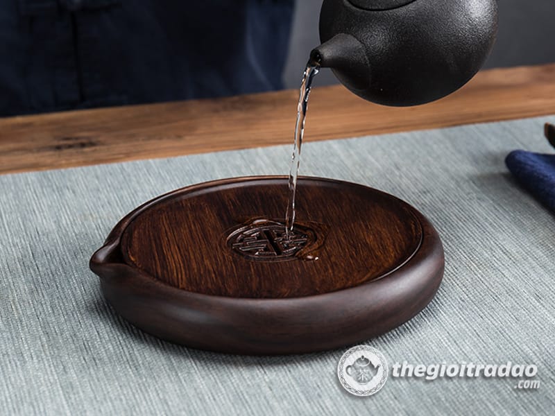 Thuyền Trà, Đế Kê Ấm Tử Sa Bằng Tre Cao Cấp 13 thuyen tra, de ke duong am tu sa bang tre cao cap-247012218-9