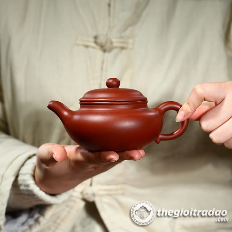 Bộ Ấm Trà Tử Sa Nghi Hưng Phỏng Cổ Đại Hồng Bào 270ml 16 bo am tra tu sa nghi hung phong co dai hong bao 270ml--12