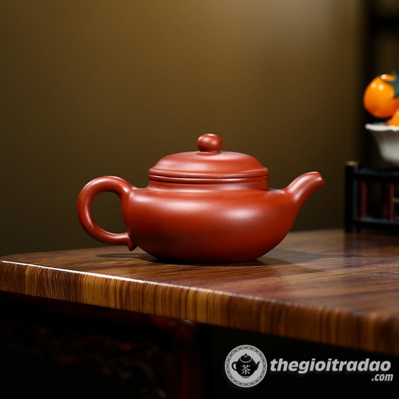 Bộ Ấm Trà Tử Sa Nghi Hưng Phỏng Cổ Đại Hồng Bào 270ml 12 bo am tra tu sa nghi hung phong co dai hong bao 270ml--8