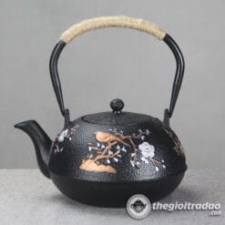 Bộ Bếp Điện Ấm Gang Tetsubin Đun Nước Pha Trà Cao Cấp 6 Bep dun nuoc pha tra bang gang tetsubin cao cap--2