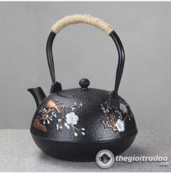 Bộ Bếp Điện Ấm Gang Tetsubin Đun Nước Pha Trà Cao Cấp 7 Bep dun nuoc pha tra bang gang tetsubin cao cap--8