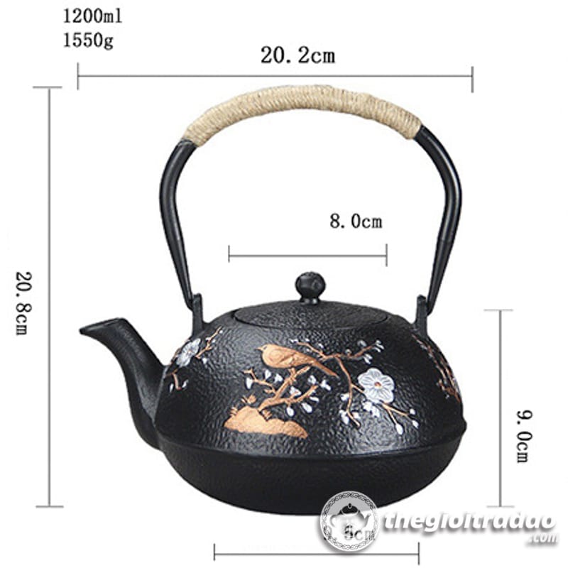 Bep dun nuoc pha tra bang gang tetsubin cao cap--9