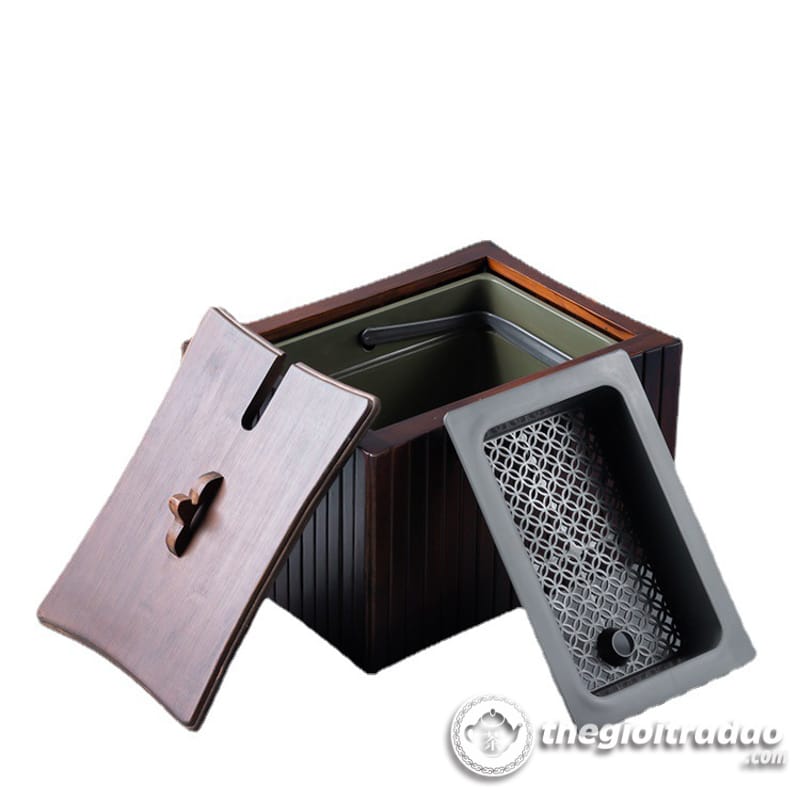 Thùng Đựng Bã Trà Và Nước Trà Bằng Tre Tiện Dụng 23 thung dung ba tra va nuoc tra bang tre tien dung--2