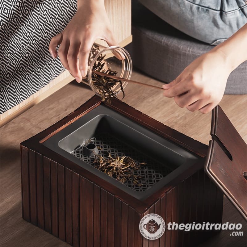 Thùng Đựng Bã Trà Và Nước Trà Bằng Tre Tiện Dụng 14 thung dung ba tra va nuoc tra bang tre tien dung--9