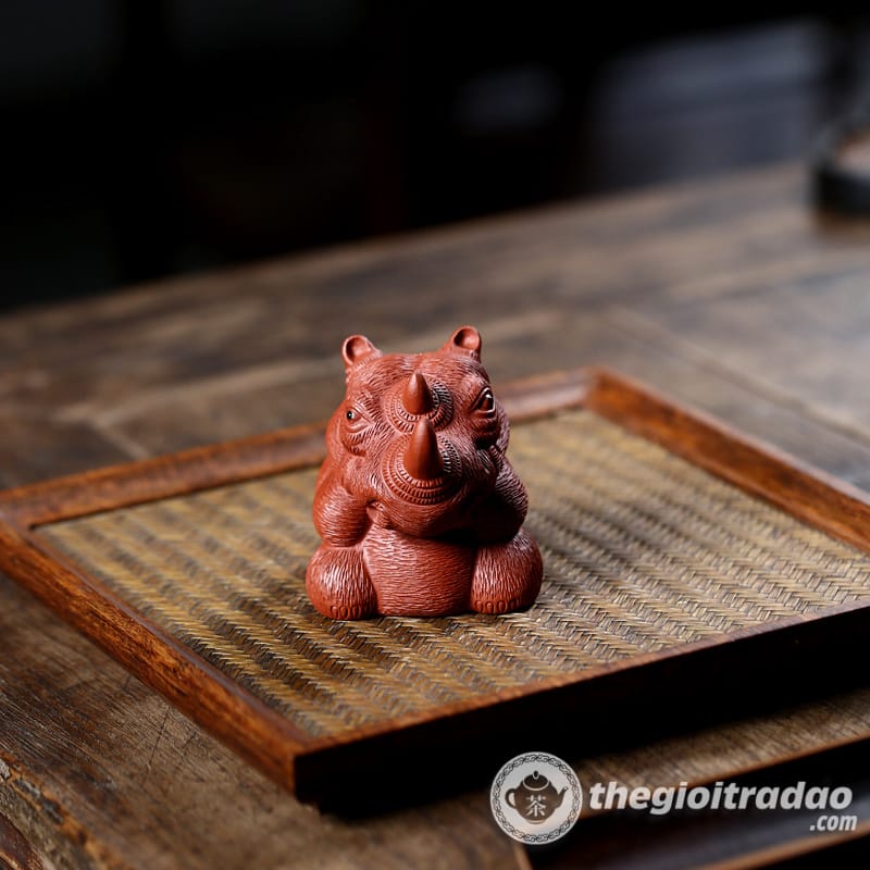 Tượng Tê Giác Trang Trí Bàn Trà, Pet Trà Đạo Đẹp 14 tuong te giac trang tri ban tra, pet trao dao dep-1014106016-11