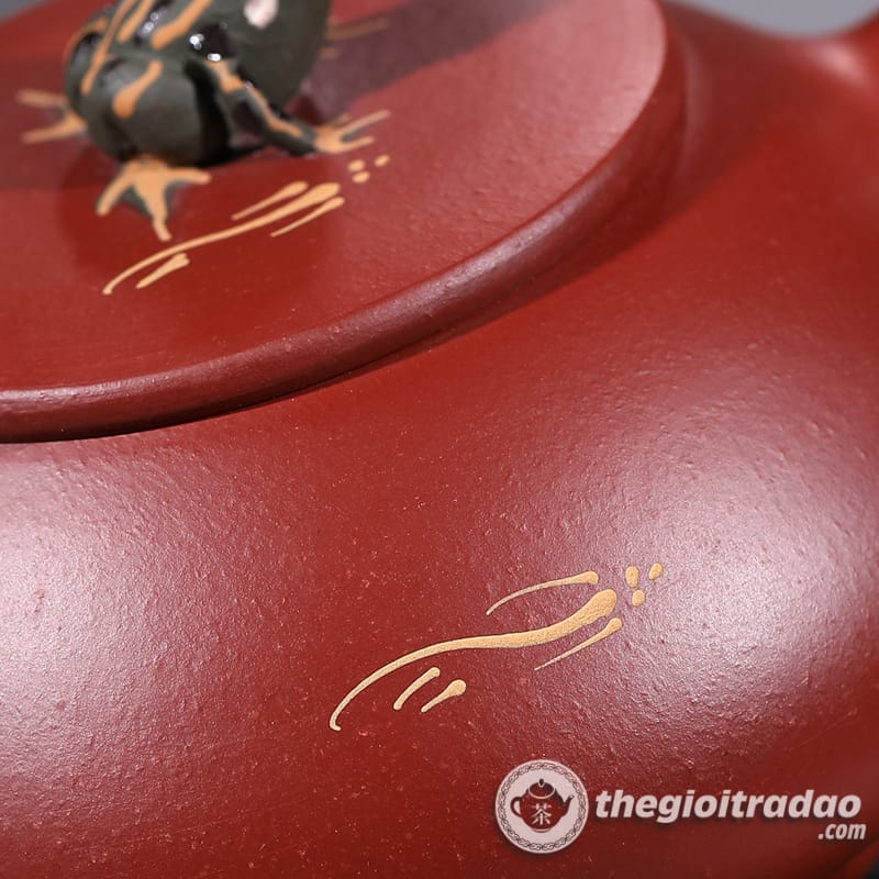 Bộ Ấm Tử Sa Thạch Biều Hà Đường Nguyệt Sắc Đại Hồng Bào 260ml 21 bo am tra tu sa thach bieu ha duong nguyet sac dai hong bao 260ml-1538360412-11