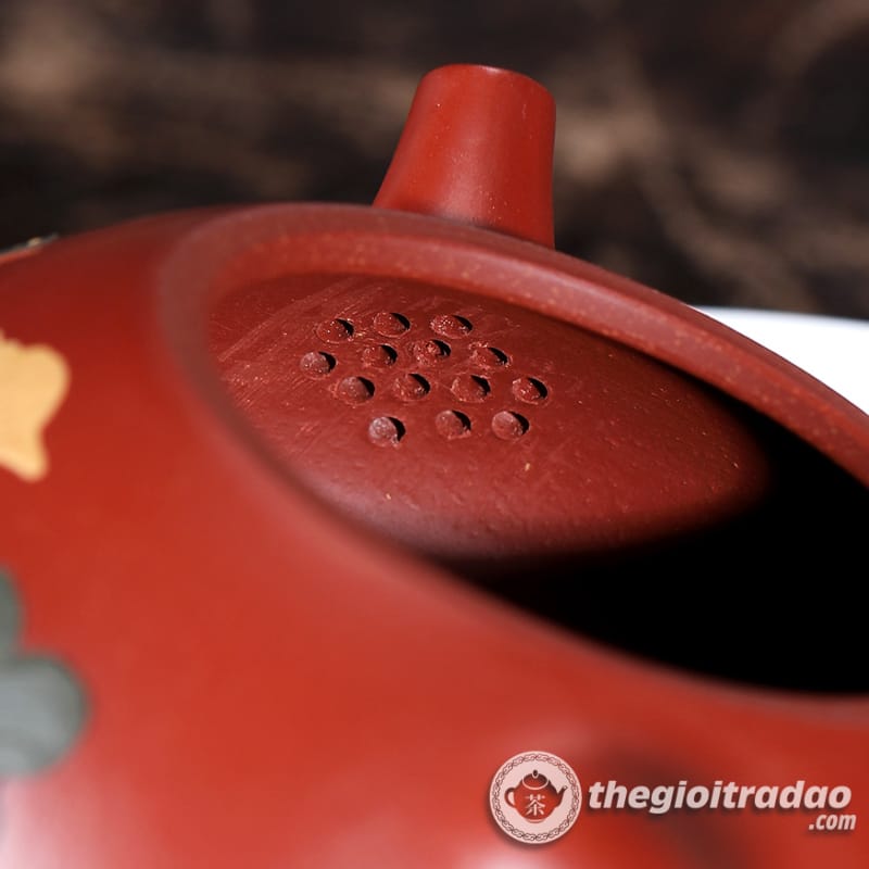 Bộ Ấm Tử Sa Thạch Biều Hà Đường Nguyệt Sắc Đại Hồng Bào 260ml 22 bo am tra tu sa thach bieu ha duong nguyet sac dai hong bao 260ml-1538360412-12