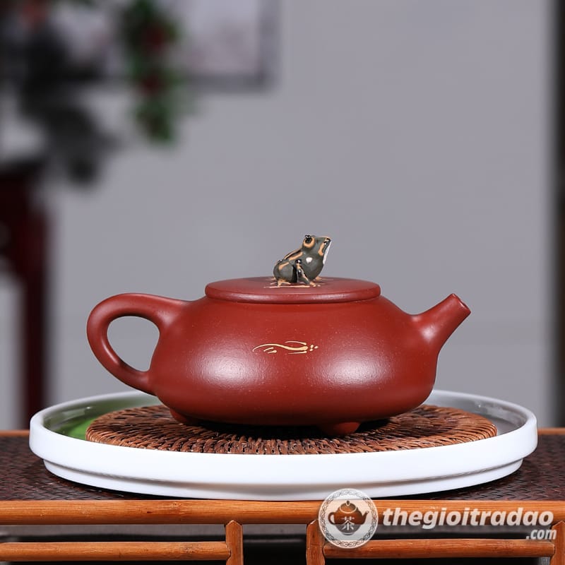 Bộ Ấm Tử Sa Thạch Biều Hà Đường Nguyệt Sắc Đại Hồng Bào 260ml 10 bo am tra tu sa thach bieu ha duong nguyet sac dai hong bao 260ml-1538360412-16